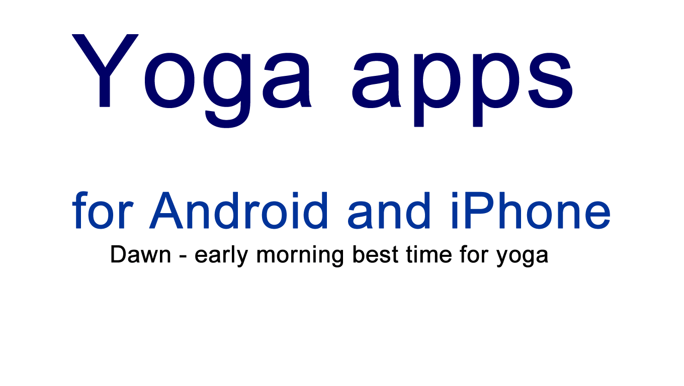 mobile yoga app for stretching exercises and flexibility
